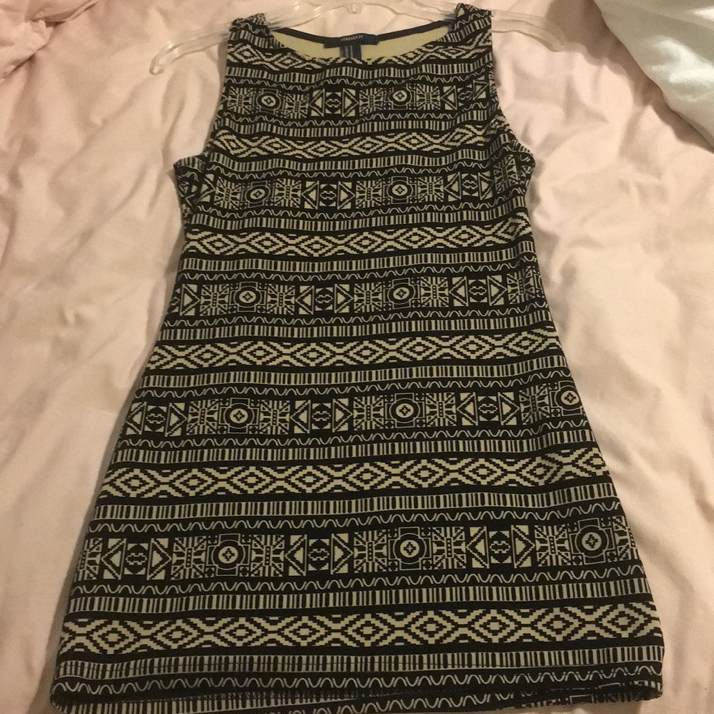 Really soft, black and nude dress
